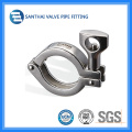 Sanitary Stainless Steel Sanitary 3PCS Pipe Clamp Fitting